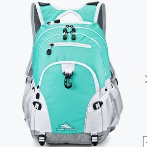 NWOT Turquoise High Sierra Loop Backpack | Adjustable Straps | Comfortable Wear